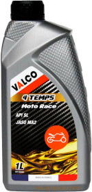 Моторное масло 4T Valco Moto Race 10W-40 синтетическое