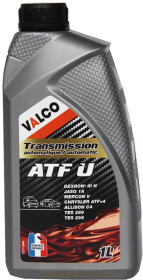 Трансмиссионное масло Valco ATF U синтетическое
