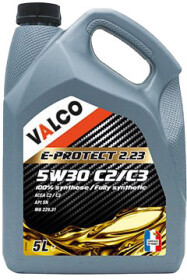 Моторное масло Valco E-PROTECT 2.23 5W-30 синтетическое