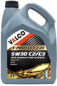 Моторное масло Valco E-PROTECT 2.23 5W-30 синтетическое