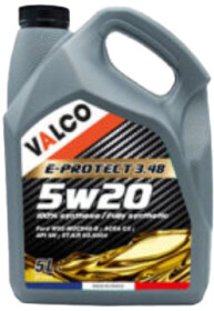 Моторное масло Valco E-PROTECT 3.48 5W-20 синтетическое