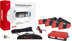 Парктронік Amio 02255 LED 4 з чорними датчиками 4 шт.