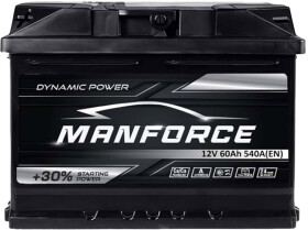 Аккумулятор MANFORСE 6 CT-60-L Dynamic Power 5502492