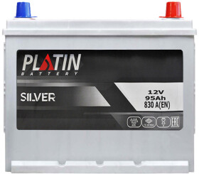 Акумулятор Platin 6 CT-95-R Silver Asia 5902256