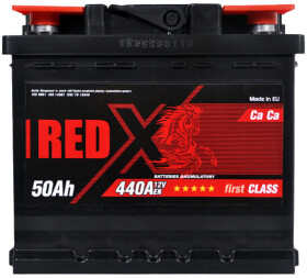 Акумулятор RED X 6 CT-50-L First Class 54581rx