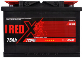 Акумулятор RED X 6 CT-75-R First Class 57580rx