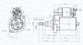 Стартер Magneti Marelli 943206011010