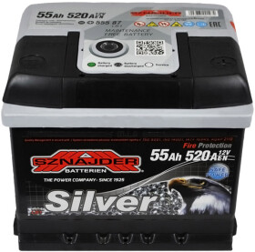 Аккумулятор SZNAJDER 6 CT-55-R Silver 55587