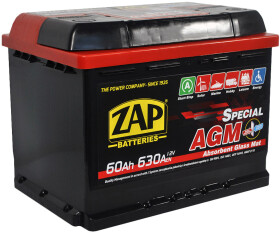 Аккумулятор ZAP 6 CT-60-R AGM Special 56002Z