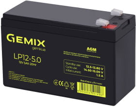 Аккумулятор для ИБП Gemix 10630100 5 Ач 12 V
