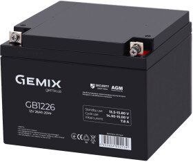 Аккумулятор для ИБП Gemix GB1226 12 V 26 Ач