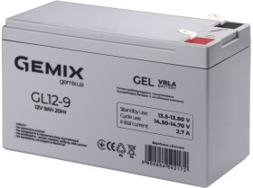Аккумулятор для ИБП Gemix GL12-9 12 V 9 Ач