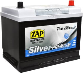 Акумулятор ZAP 6 CT-75-R Silver Premium 57550Z