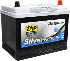 Аккумулятор ZAP 6 CT-75-R Silver Premium 57550Z