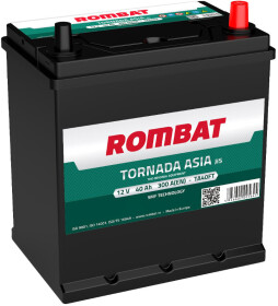 Аккумулятор Rombat 6 CT-40-R Tornada Asia TA40FT