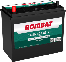 Аккумулятор Rombat 6 CT-50-L Tornada Asia TA50FG