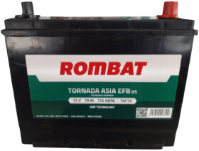 Аккумулятор Rombat 6 CT-70-R Tornada Asia TAF70