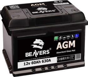 Аккумулятор Beavers 6 CT-60-R 660RBEAVERSAGM
