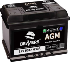 Аккумулятор Beavers 6 CT-60-R AGM 660RBEAVERSAGM