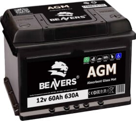 Аккумулятор Beavers 6 CT-60-R AGM 660RBEAVERSAGM