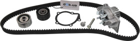 Комплект ремня ГРМ + помпа Hepu PK08410