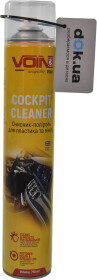 Полироль для салона Voin Cockpit Cleaner новая машина 750 мл