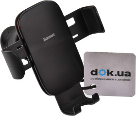Тримач для телефона Baseus Metal Age II Gravity Car Mount SUJS000001