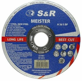 Круг відрізний S&R Meister 131016125 125 мм