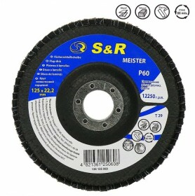 Круг пелюстковий S&R Meister 136125060 зерно 60 125 мм
