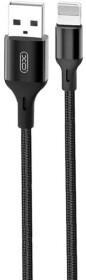 Кабель XO XO-NB143I1-BK USB - Apple Lightning 1 м