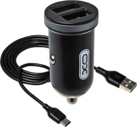 USB зарядка в авто XO TZ08-M-BK