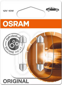 Автолампа Osram Original C5W SV8,5-8 10 W біла 6411-2BL