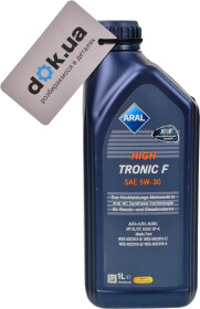 Моторное масло Aral HighTronic F 5W-30 синтетическое