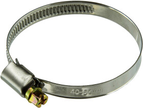 Хомут Zollex 3487852 червячный 40-60 мм сталь 1 шт