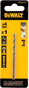 Свердло DeWALT спіральне по металу Black&Gold DT20517 4 мм