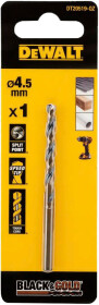 Свердло DeWALT спіральне по металу Black&Gold DT20519 4.5 мм