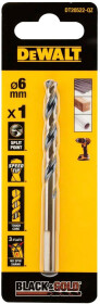 Свердло DeWALT спіральне по металу Black&Gold DT20523 6.5 мм