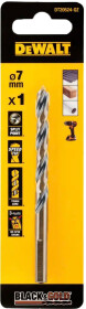 Свердло DeWALT спіральне по металу Black&Gold DT20524 7 мм