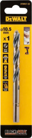 Свердло DeWALT спіральне по металу Black&Gold DT20531 10.5 мм