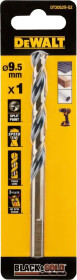 Свердло DeWALT спіральне по металу Black&Gold DT20529 9.5 мм