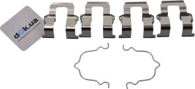 Комплектующие дисковых тормозных колодок Bosch 1 987 474 048