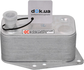 Масляный радиатор двигателя Van Wezel 06003555