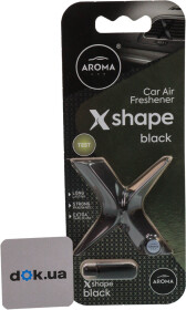 Ароматизатор Aroma Car X Shape Black 10