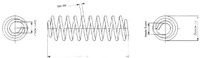 Пружина подвески Monroe SP0030