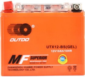 Аккумулятор Outdo 6 CT-10-L Superior MF UTX12-BSGEL