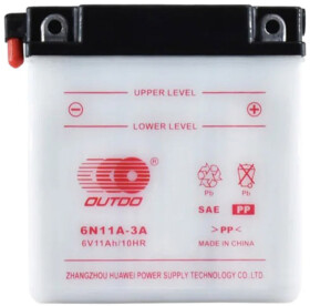 Аккумулятор Outdo 6 CT-11-R 6N11A-3A