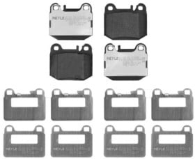 0252315715pd Meyle Тормозные колодки для Mercedes M-Class