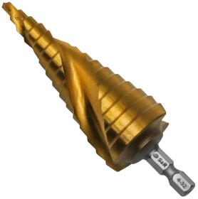 Свердло S&R ступеневе по металу 109432101 4-32 мм