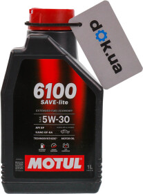 Моторна олива Motul 6100 Save-Lite 5W-30 напівсинтетична