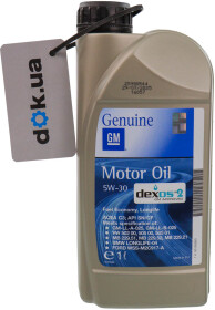 Моторное масло General Motors Dexos2 5W-30 синтетическое